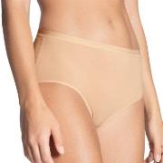 Calida Truser Natural Comfort Brief Highwaist Beige bomull Small Dame