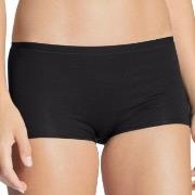 Calida Truser Natural Comfort Panty Svart bomull Medium Dame