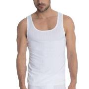 Calida Pure and Style Athletic Shirt Hvit bomull X-Large Herre