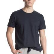 Calida Remix Basic T-Shirt Mørkblå bomull Medium Herre