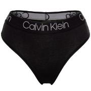 Calvin Klein Truser Body Cotton High Waist Thong Svart bomull Medium D...