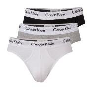 Calvin Klein 3P Cotton Stretch Hip Brief Mixed bomull X-Large Herre