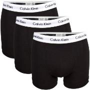 Calvin Klein 3P Cotton Stretch Trunks Svart/Hvit bomull Medium Herre