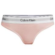 Calvin Klein Truser Modern Cotton Thong Lysrosa Medium Dame