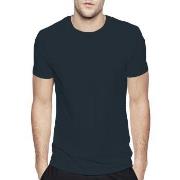 Bread and Boxer Cotton Crew Neck Marine økologisk bomull Large Herre