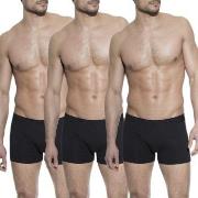 Bread and Boxers Boxer Briefs 3P Svart økologisk bomull Large Herre