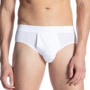 Calida Cotton Code Brief With Fly Hvit bomull X-Large Herre