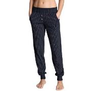 Calida Favourites Dreams Pants With Cuff Mørkblå bomull X-Small Dame
