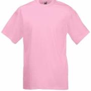 Fruit of the Loom Valueweight Crew Neck T Rosa bomull Large Herre
