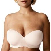 Chantelle BH Essentiall Bandeau T-shirt Bra Beige E 85 Dame