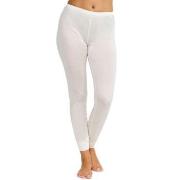 Damella Silk Leggings Elfenben silke Small Dame