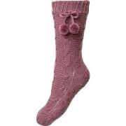 Decoy Strømper Homewear Cosy Sock Rosa polyester Str 39/41 Dame