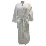 Missya Honeycomb Cotton Robe Hvit bomull Medium Dame