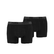 Puma 2P Basic Boxer Svart bomull Medium Herre