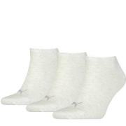 Puma Strømper 3P Sneaker Socks Lysgrå Str 35/38