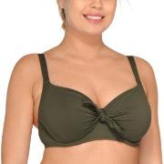 Saltabad Dolly Bikini Bra Militærgrønn polyamid D 95 Dame