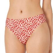 Sloggi Koh Tachai High Leg Bikini Brief Rød/Hvit  Small Dame