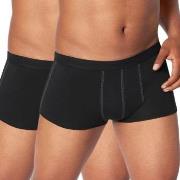 Sloggi 2P Men 24 7 Short Svart bomull Medium Herre