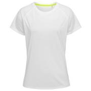 Stedman Active 140 Raglan For Women Hvit polyester X-Large Dame