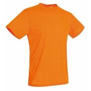 Stedman Active Cotton Touch For Men Oransje polyester Large Herre