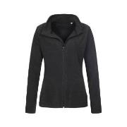 Stedman Active Fleece Jacket For Women Svart polyester X-Large Dame