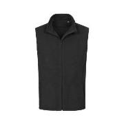 Stedman Active Fleece Vest For Men Svart polyester Medium Herre