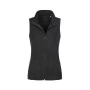 Stedman Active Fleece Vest For Women Svart polyester Small Dame