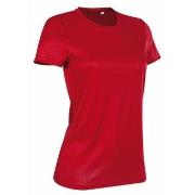 Stedman Active Sports-T For Women Rød polyester Large Dame