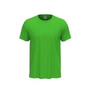 Stedman Classic Men T-shirt Lysegrønn bomull Small Herre