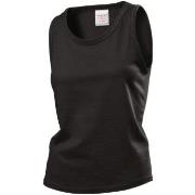 Stedman Classic Tank Top Women Svart bomull Small Dame