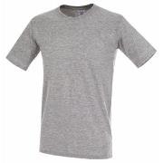 Stedman Classic-T Fitted For Men Grå bomull Small Herre