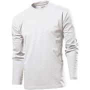 Stedman Comfort-T Long Sleeve Hvit bomull Large Herre