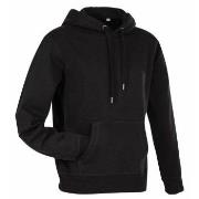 Stedman Men Active Sweat Hoodie Svart Medium Herre