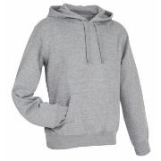 Stedman Men Active Sweat Hoodie Gråmelerad XX-Large Herre