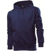 Stedman Sweatshirt Hooded Men Marine X-Large Herre