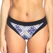 Sunseeker Tribe Attack Full Classic Bikini Panty Svart mønstret 42 Dam...