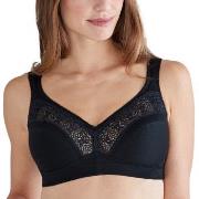 Swegmark BH Cotton Star Soft Bra Svart bomull C 95 Dame