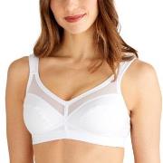 Swegmark BH Net Faitrade Cotton Soft Bra Hvit økologisk bomull B 90 Da...