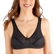 Swegmark BH Net Organic Cotton Soft Bra Svart B 90 Dame