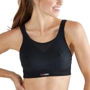 Swemark Magic High Support Sport Bra BH Svart D 75 Dame