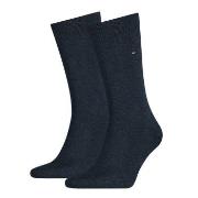 Tommy Hilfiger Strømper 2P Men Classic Sock Jeansblå Str 43/46 Herre