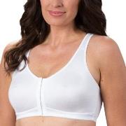 Trofe Edith Front Closure Bra BH Hvit B 75 Dame