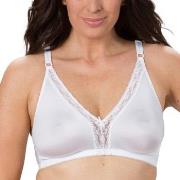 Trofe Katja Wireless Bra BH Hvit B 90 Dame