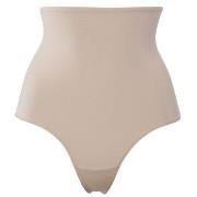 Trofe Shaping High Waist Thong Truser Beige Large Dame