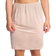 Trofe Slip Skirt Short Beige Large Dame