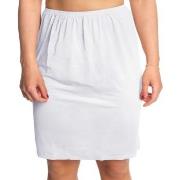Trofe Slip Skirt Short Hvit Large Dame
