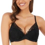 Wacoal BH Raffine Plunge Push Up Bra Svart A 75 Dame