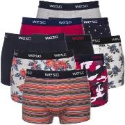 WESC 9P Mixpack Boxer Briefs Mixed bomull X-Large Herre