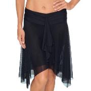 Wiki Basic Beach Skirt Svart polyester X-Large Dame