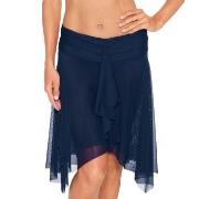 Wiki Basic Beach Skirt Mørkblå polyester X-Large Dame